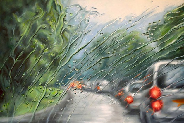 Картины художников, влюбленных в дождь