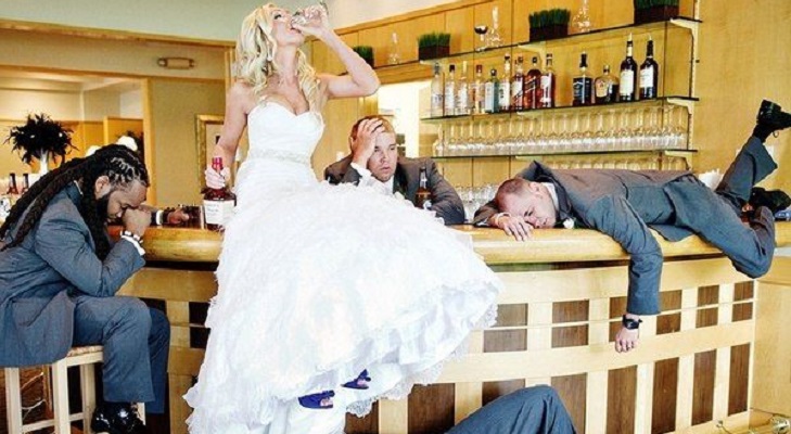 50 смешных свадебных фотографий