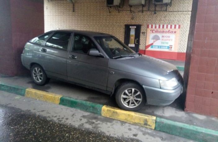 "Олени" на автомобильной парковке: 45 удачных примеров
