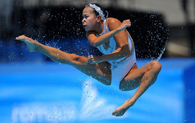 Sync and Giggle: A Whimsical Collection of Synchronized Swimming Photos