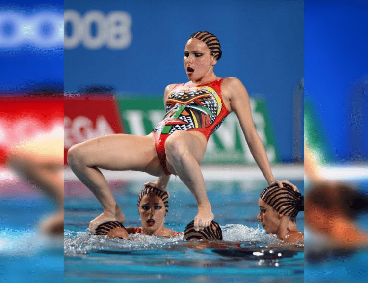 Sync and Giggle: A Whimsical Collection of Synchronized Swimming Photos